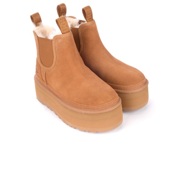 UGG Shoes - Sold Out EVERYWHERE!!! NIB SZ38 (US 7) UGG Platform Chelsea boot in Ches…